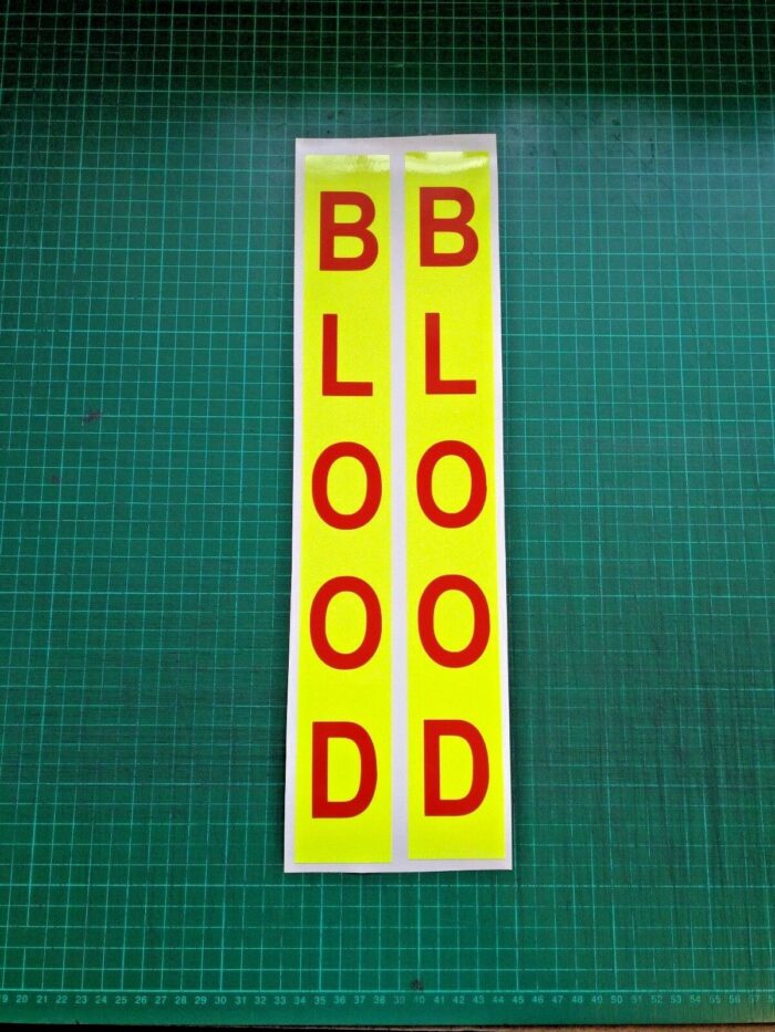Blood signs