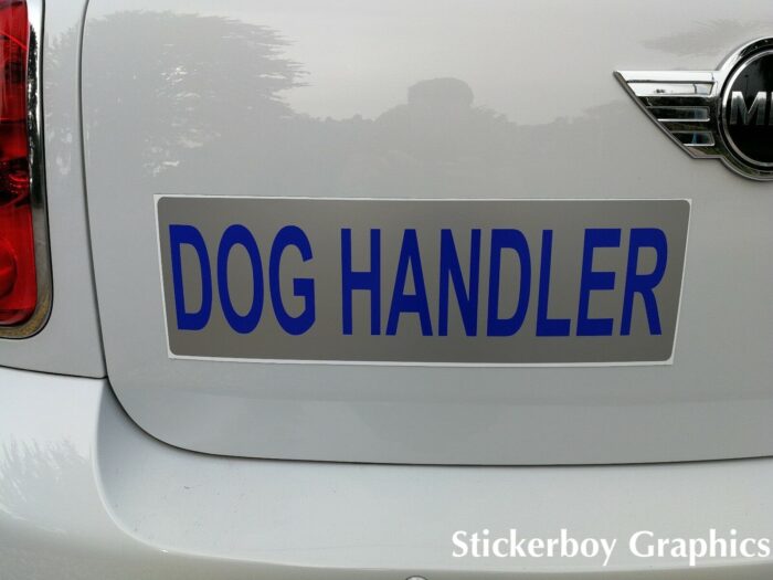 Dog Handler reflective