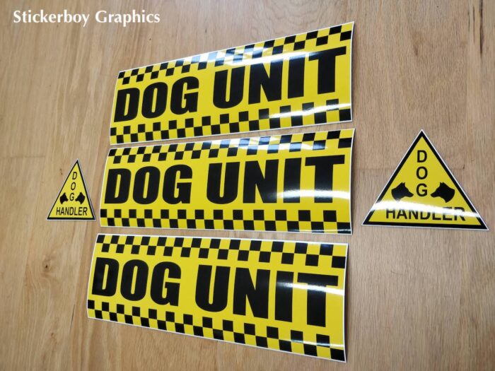 Dog Unit Battenberg signs.