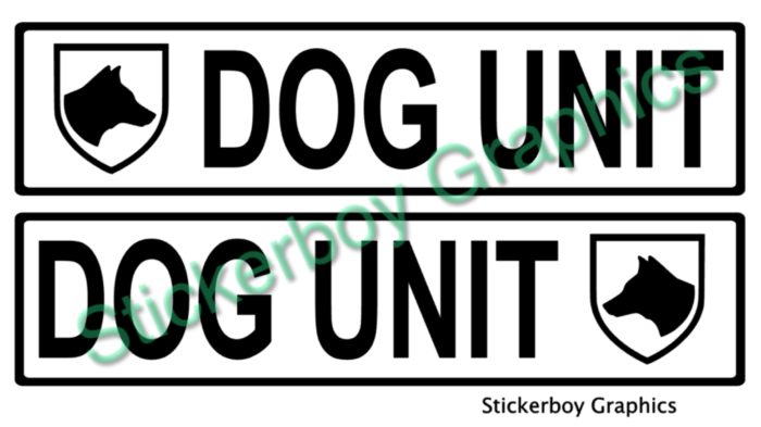 Dog Unit sign