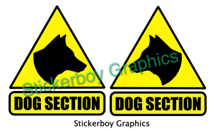 Dog sections triangles