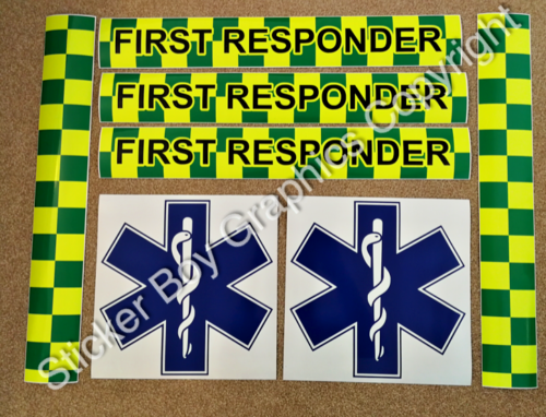 First responder vehicle sign