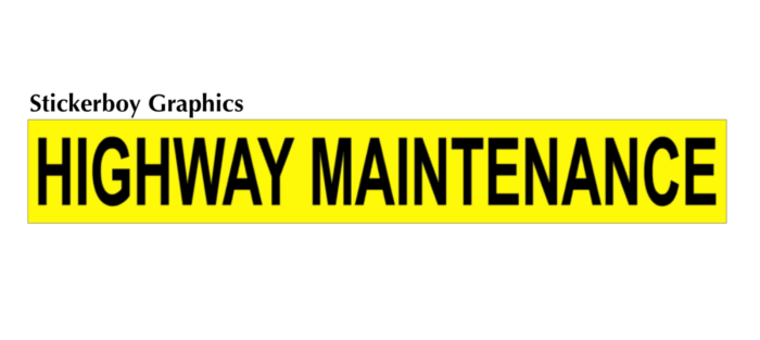 Highway Maintenance 1000m