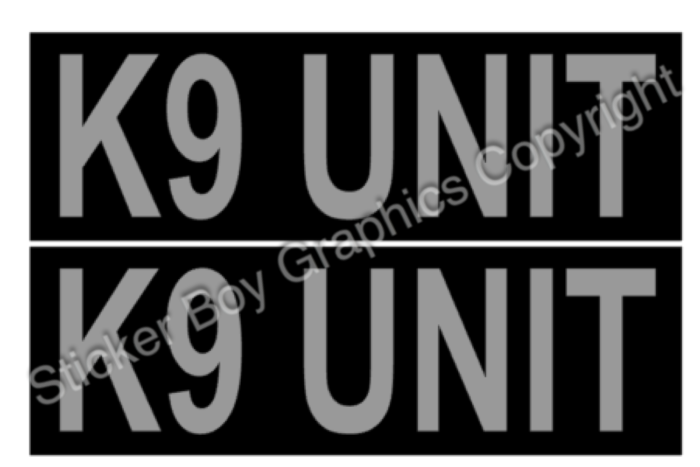 K9 Unit sign