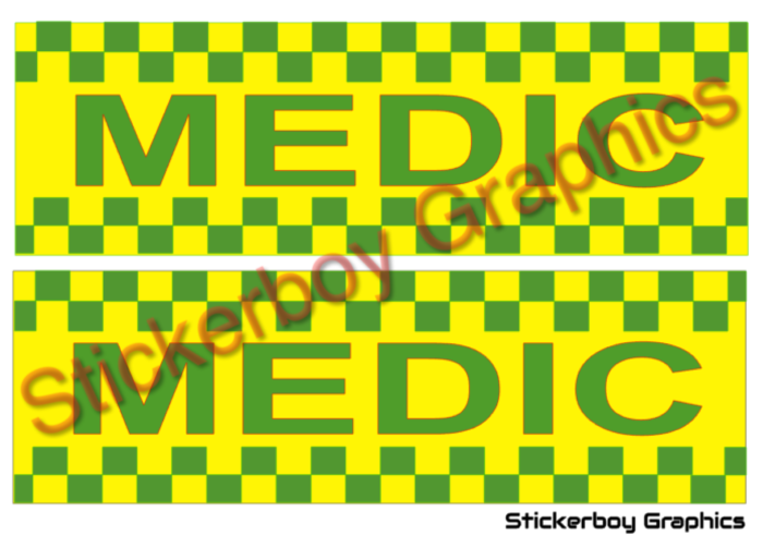 Medic Battenberg sign