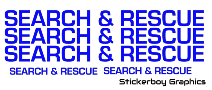 Search and Rescue reflective