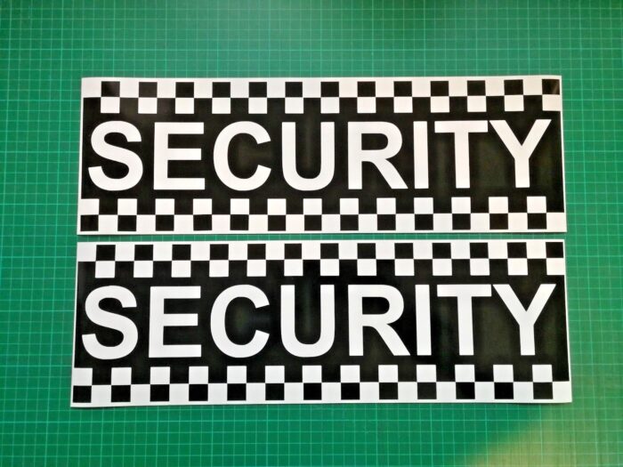 Security Battenberg sign