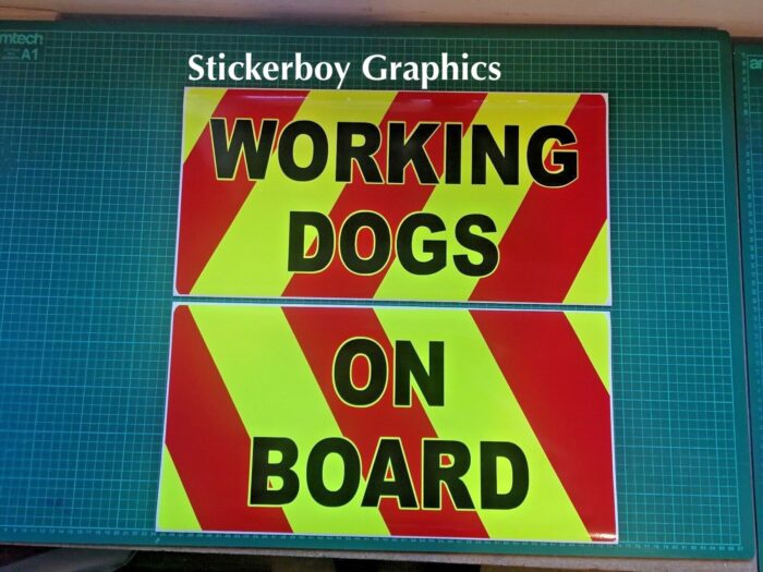 Working dogs on board