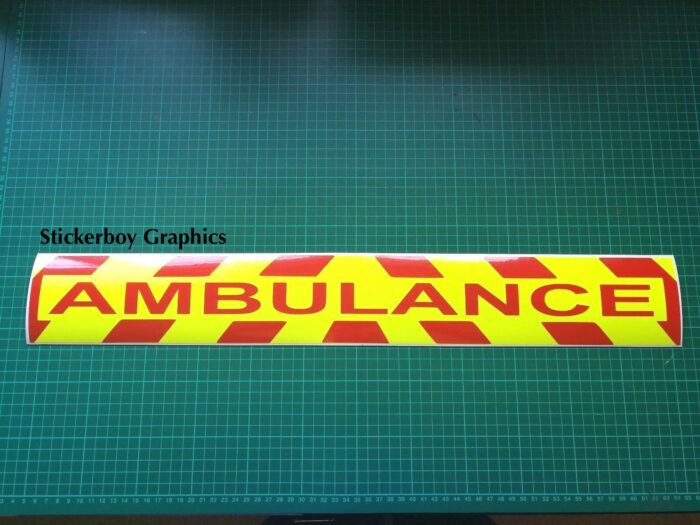 Ambulance chevron sign