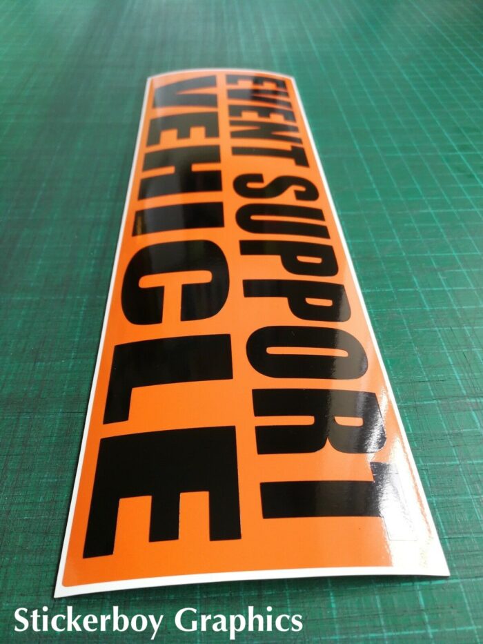 Event support vehicle sign 2