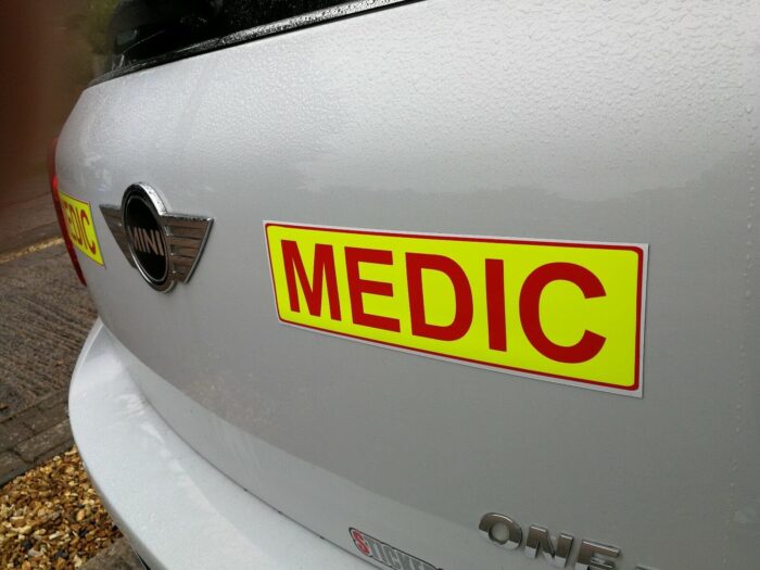 Medic Red sign