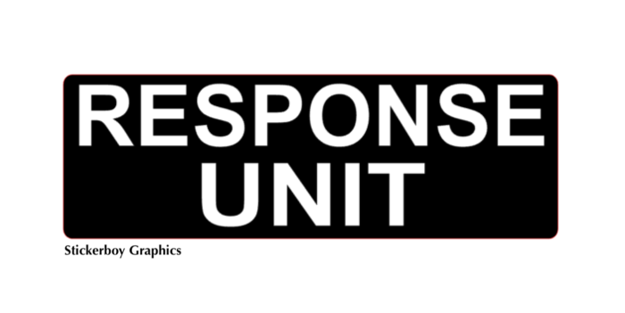 Response Unit sign