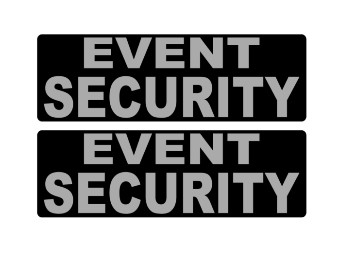 Event security sign