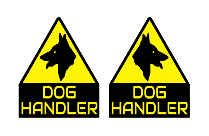 Dog Handler triangle