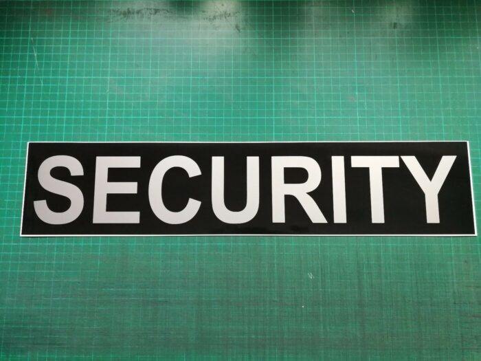 Security sign