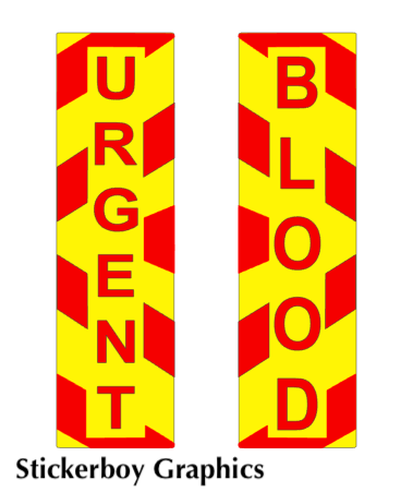 Urgent Blood Chevron signs