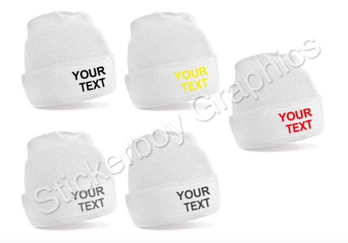 Your text White Beanie Hats