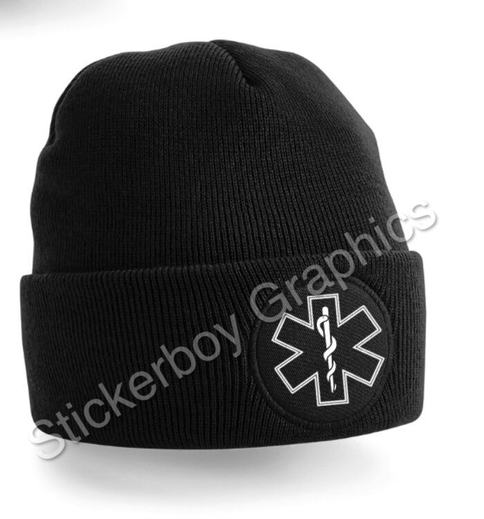 Beanie Hat with Star of Life