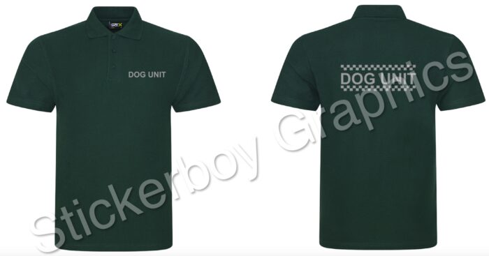 Dog Unit polo shirt