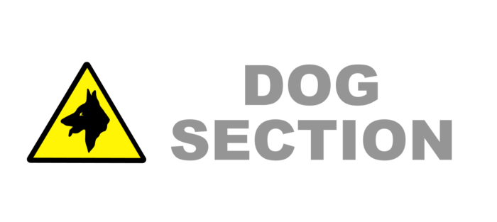 Dog Section vehicle sticker