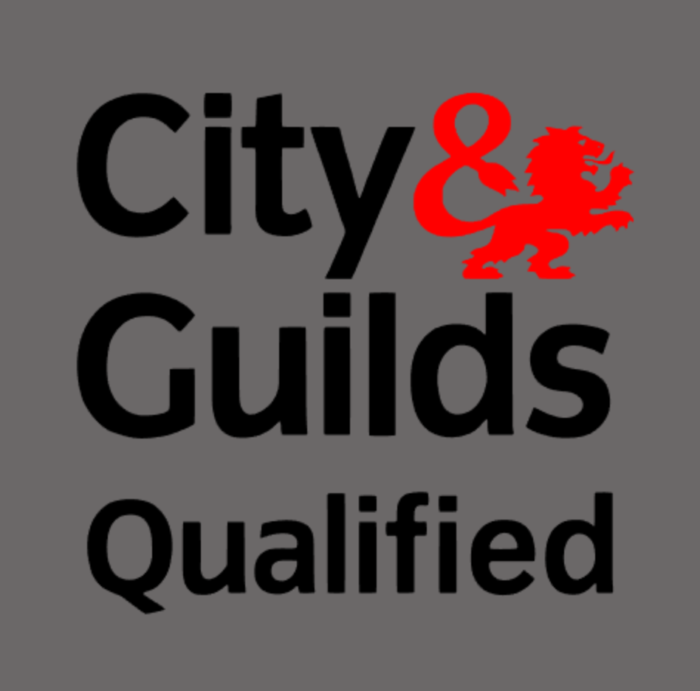 City & Guilds Qualified sign