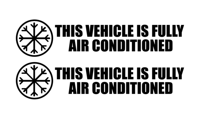 This vehicle is fully air-conditioned