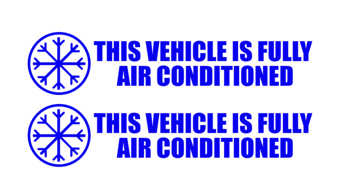 This vehicle is fully air-conditioned