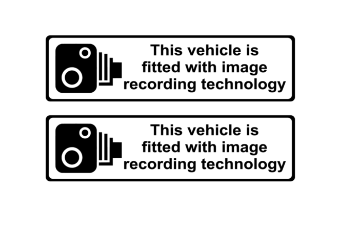 Camera. This vehicle is fitted with image recording tech