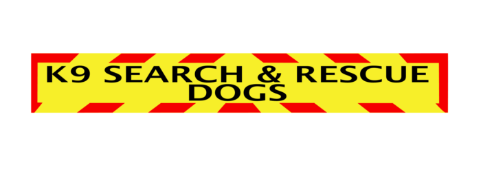 K9 Search and rescue dogs chevron